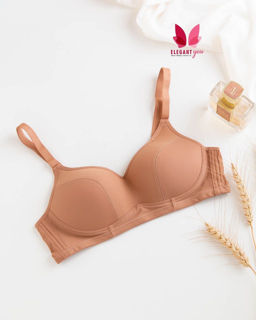 Full Coverage Thin Padded Non Wired Bra (168)