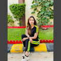 Plain Black with Green Stripe Track Suit for Her (RX-142)