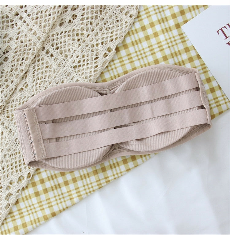Soft Padded Strapless Bra With Removable Pads ( Pack of 3 )