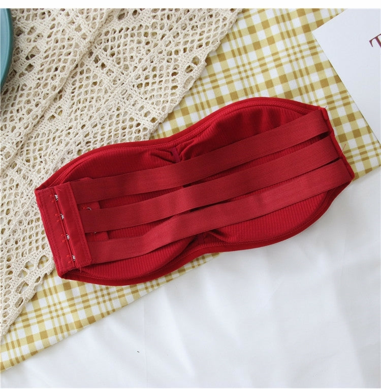 Soft Padded Strapless Bra With Removable Pads ( Pack of 3 )