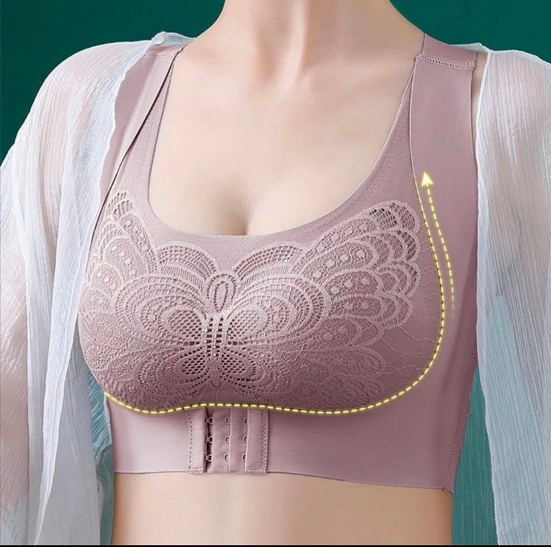 Women Seamless Cross Posture Correction Back Straighter Bra ( Pack Of 3 )