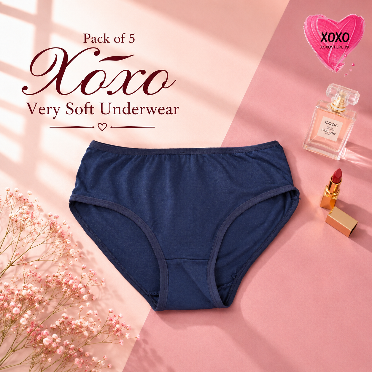 Pack of 5 Xoxo Very Soft Underwear