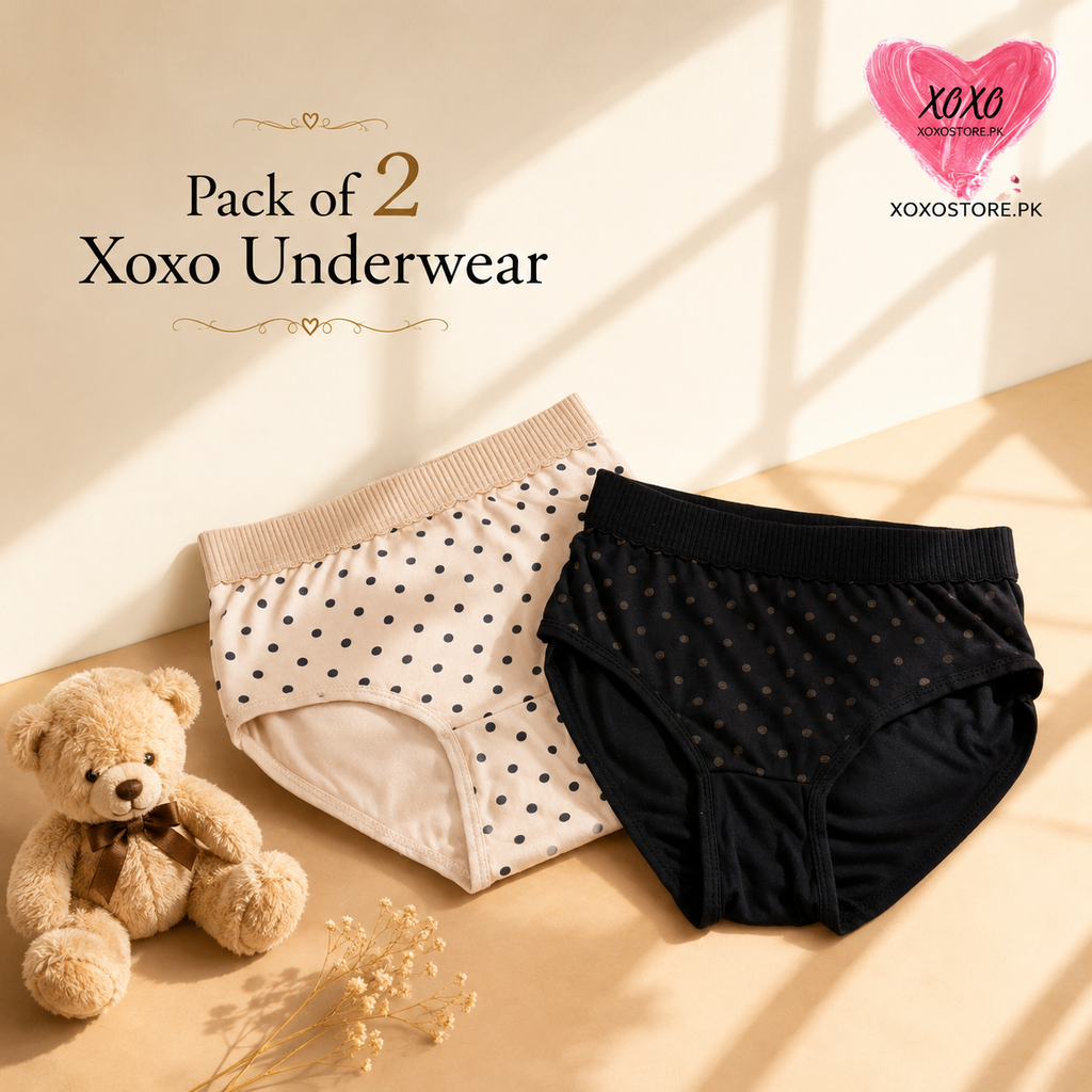 Pack of 2 Xoxo Dotted Underwear