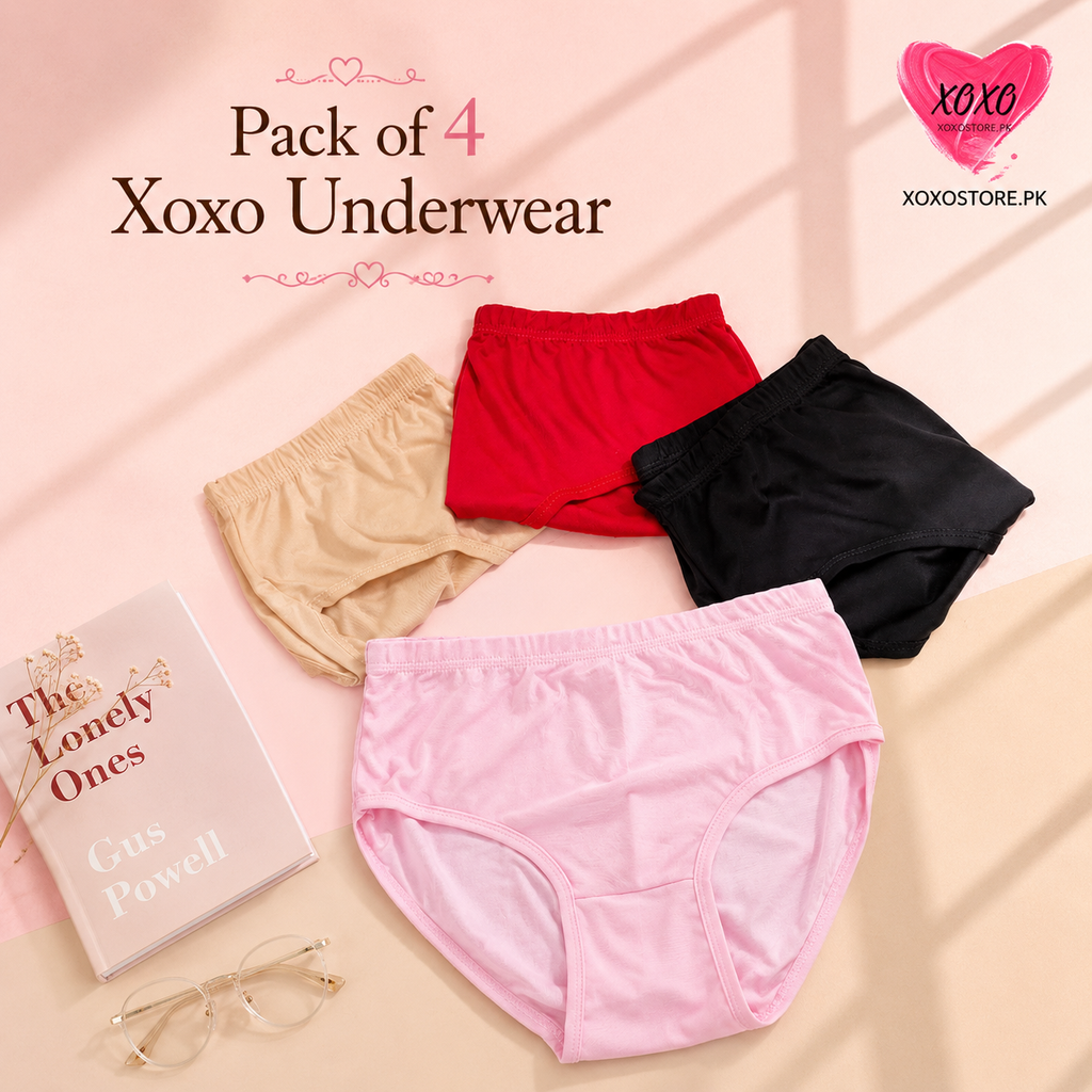 Pack of 4 Xoxo Basic Underwear