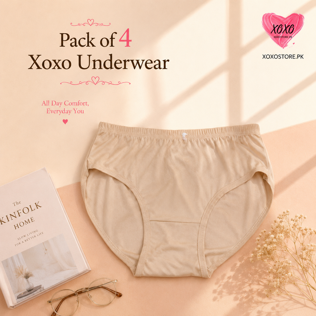 Pack of 4 Xoxo Basic Underwear