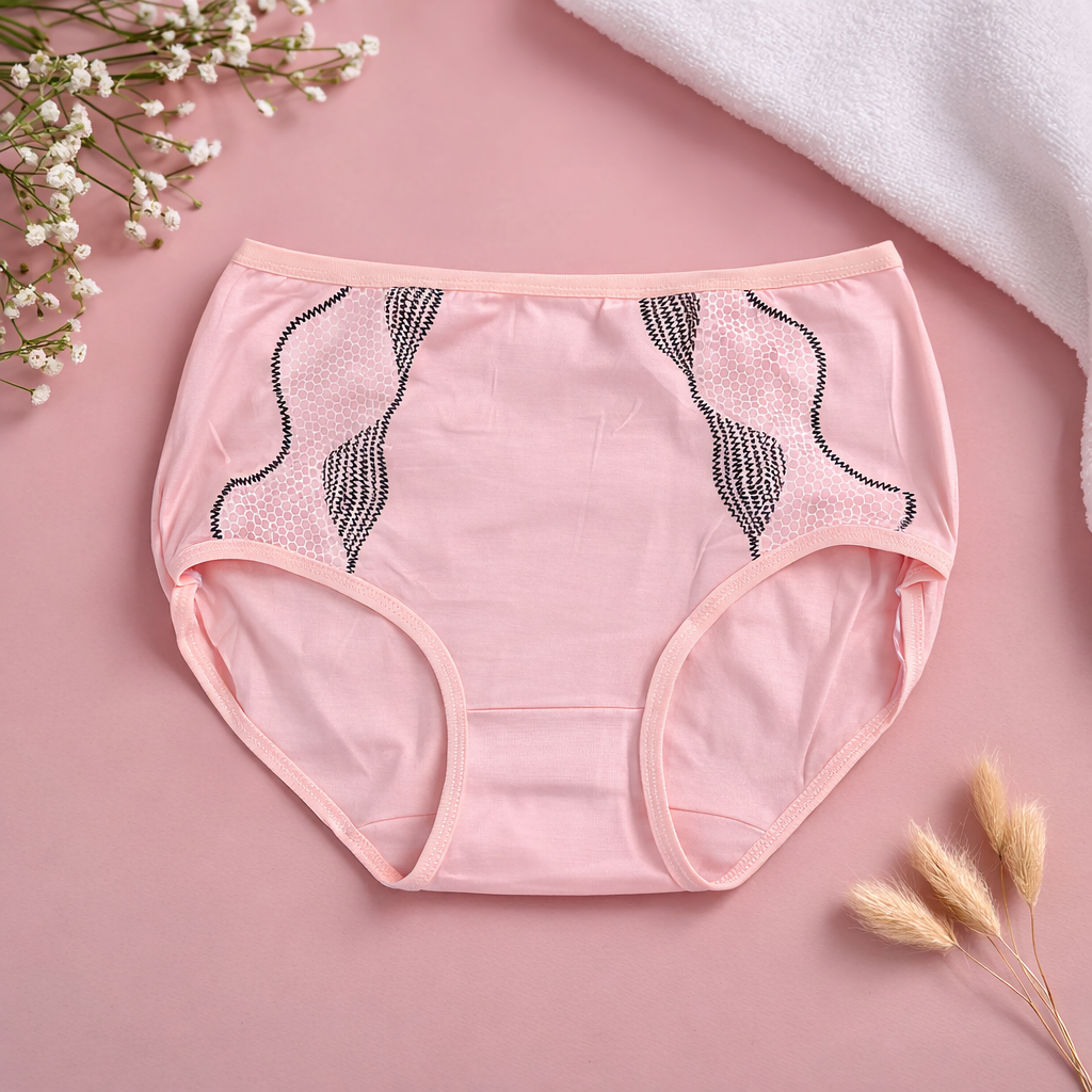 Pearls Design Type Soft Underwear