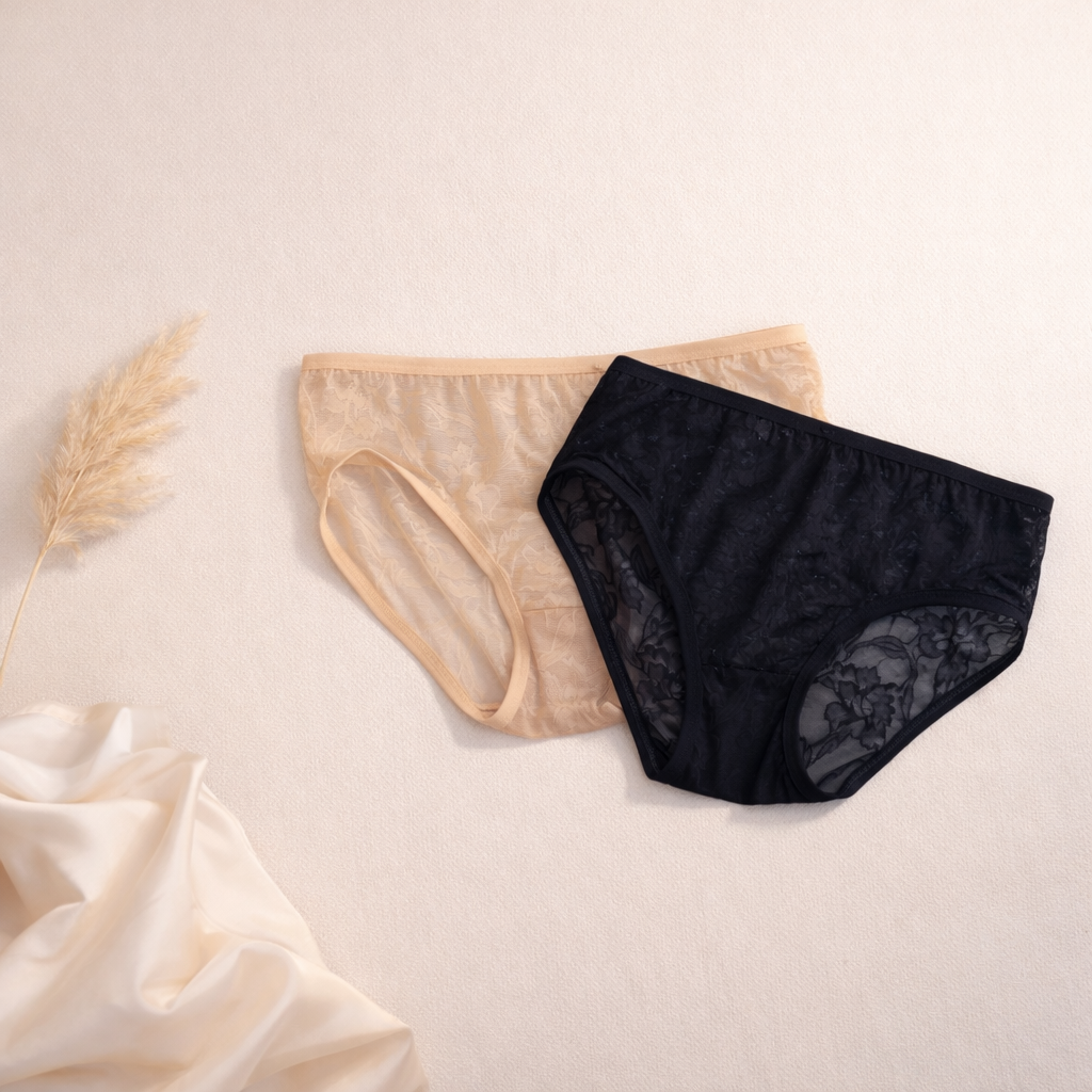 Pack of 2 Xoxo Soft Net Underwear