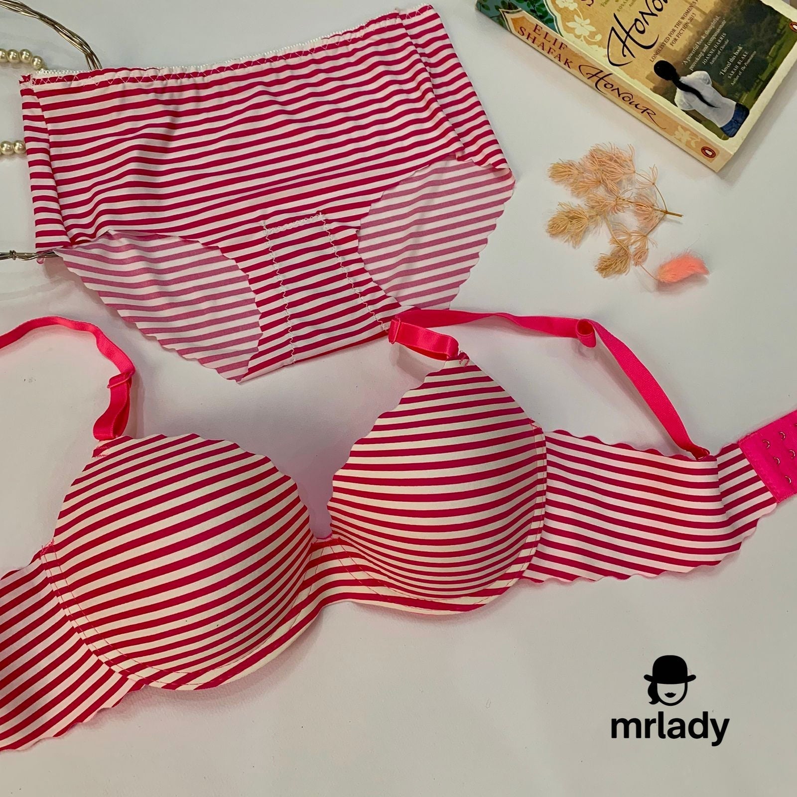 ROGER THIN PAD BRA SET V7
