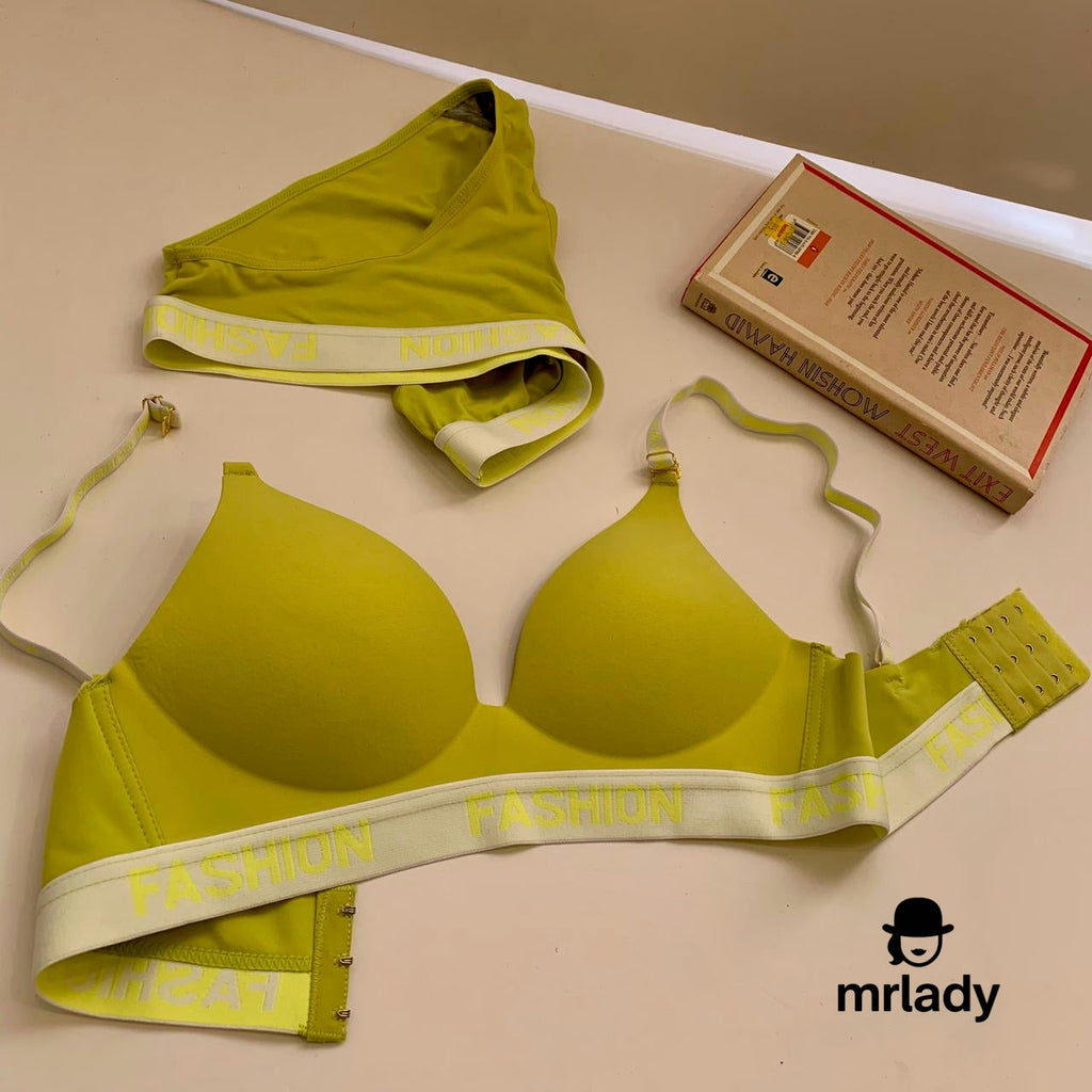 FASHION THIN PAD BRA SET