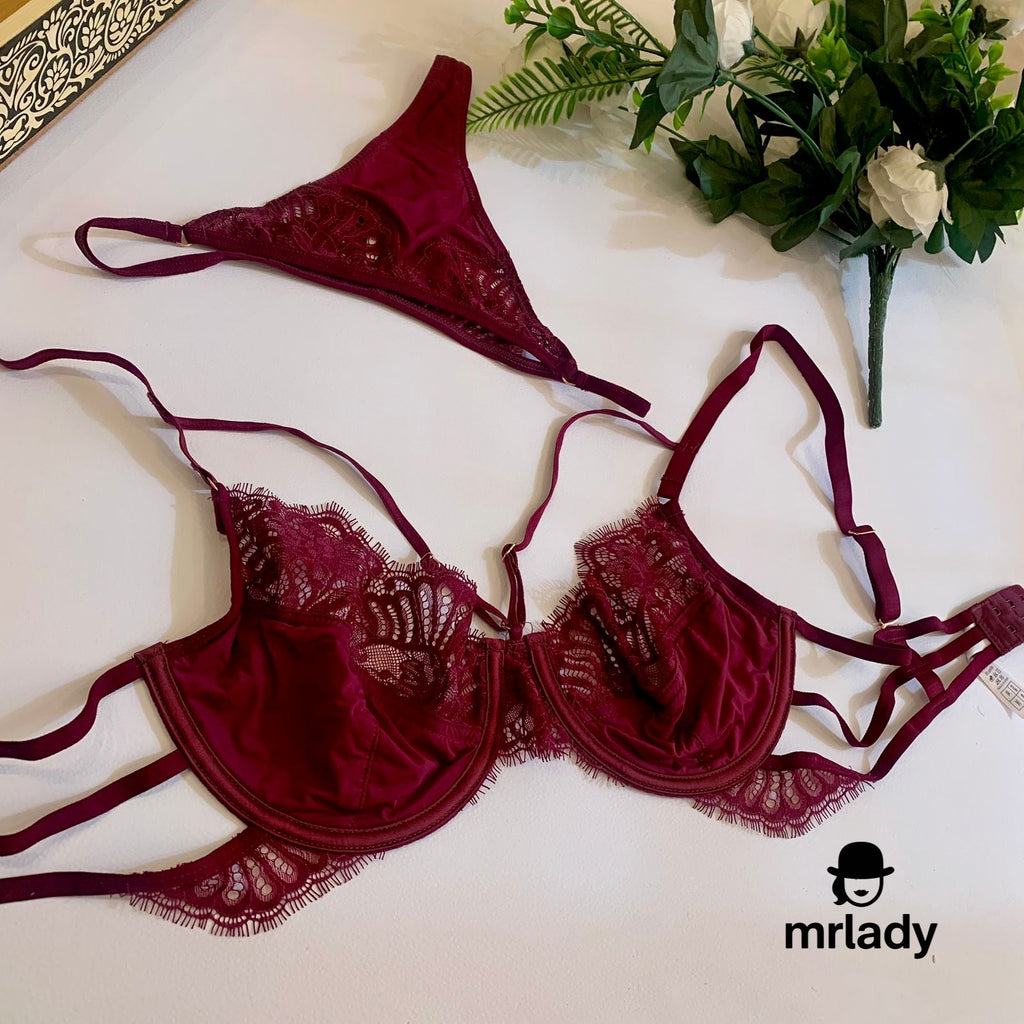 SUMMER NET BRA SET