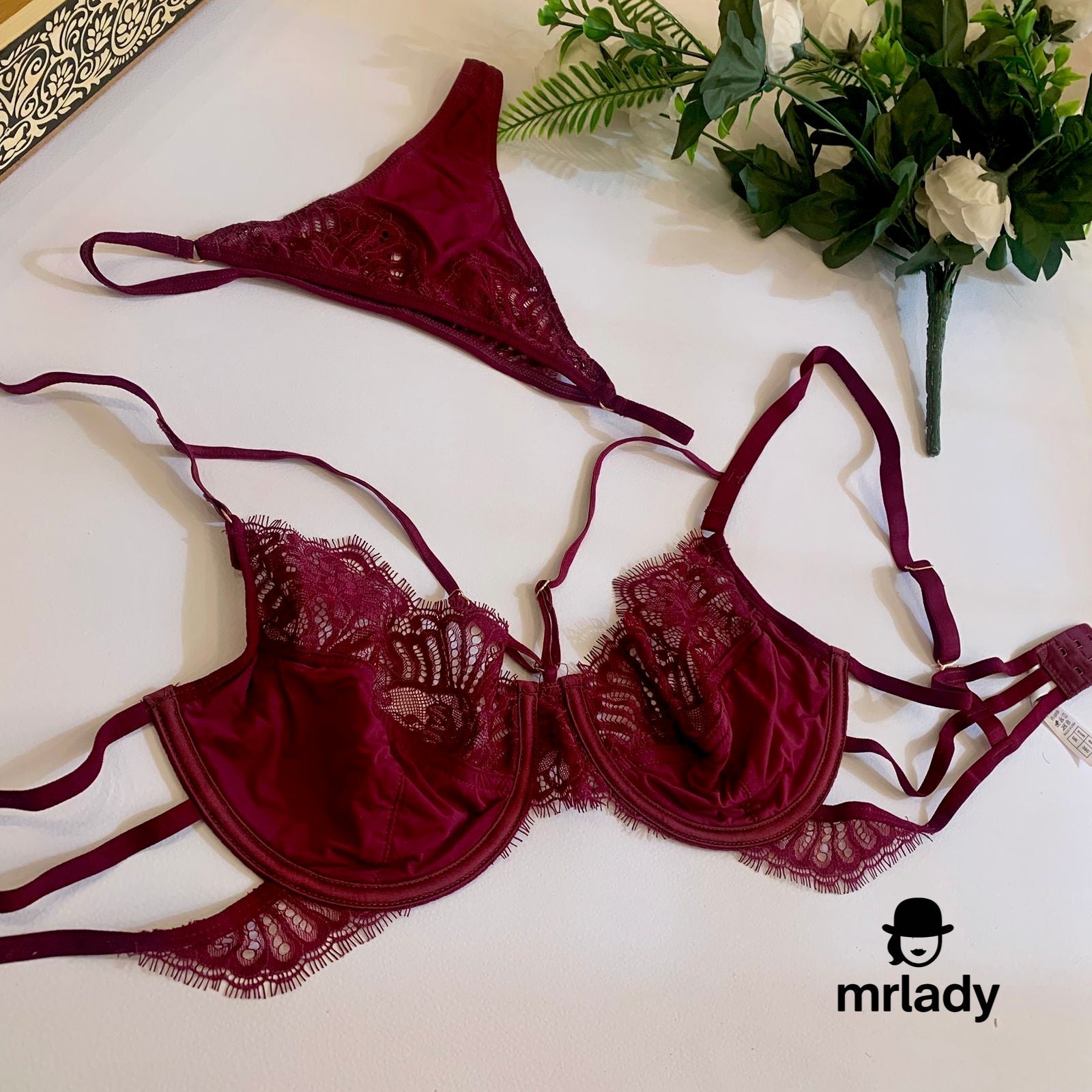 SUMMER NET BRA SET