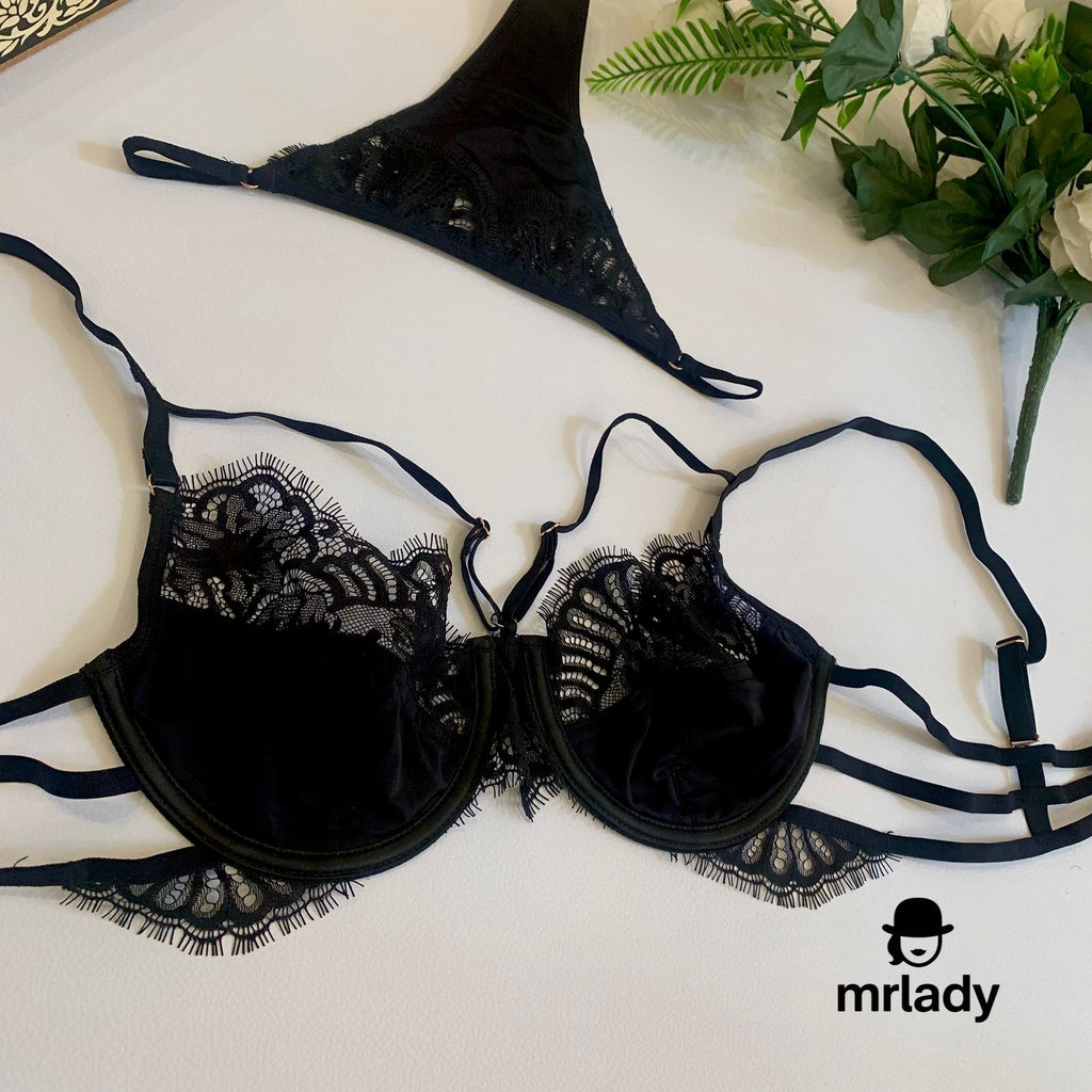 SUMMER NET BRA SET