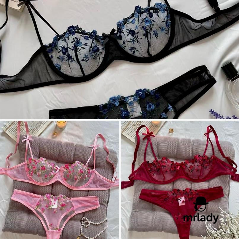 FRANCO SUMMER NET BRA SET