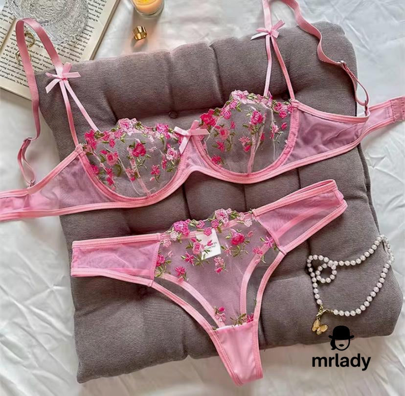 FRANCO SUMMER NET BRA SET