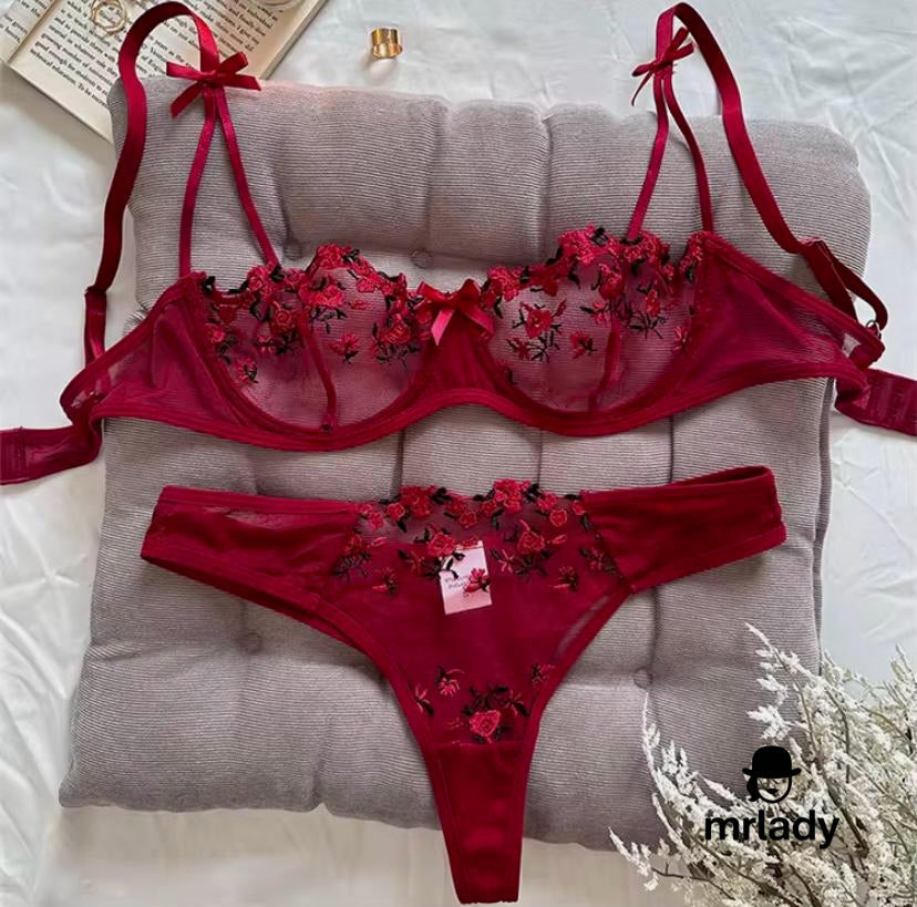 FRANCO SUMMER NET BRA SET