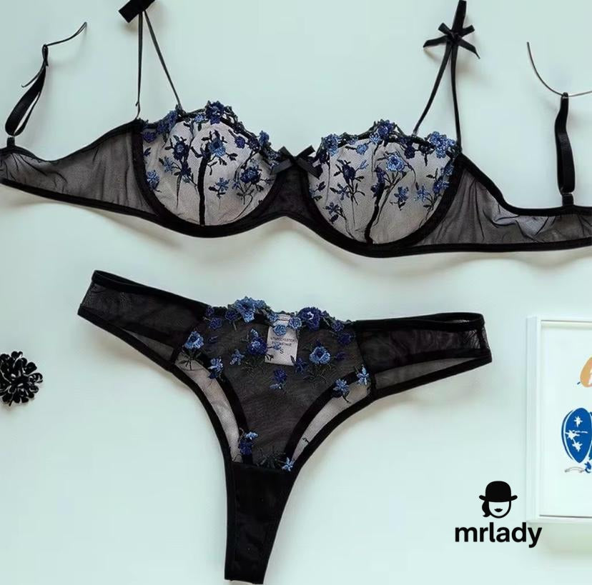 FRANCO SUMMER NET BRA SET
