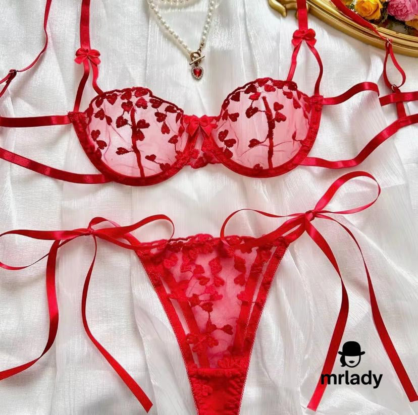 FORBES SUMMER NET BRA SET