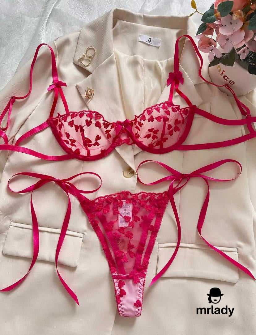 FORBES SUMMER NET BRA SET