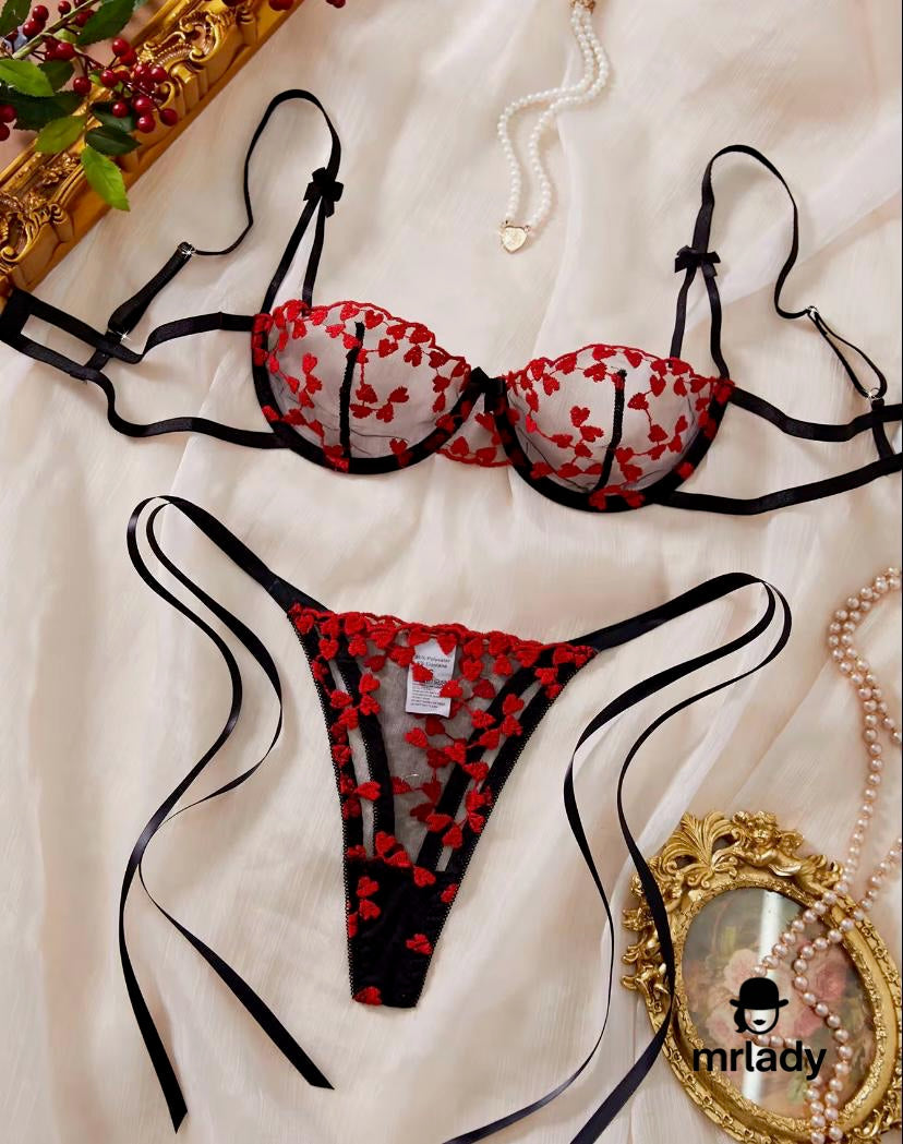 FORBES SUMMER NET BRA SET