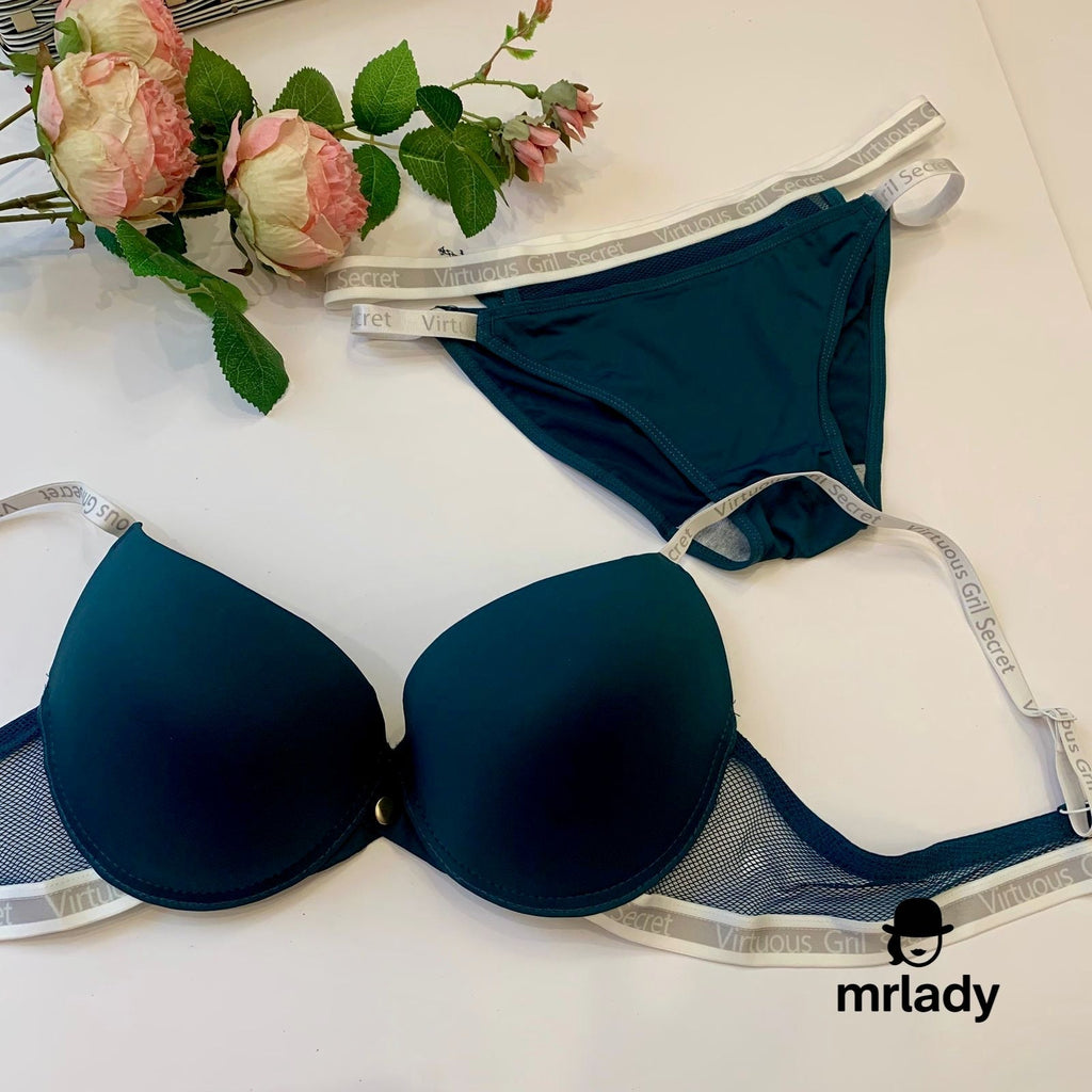 BUBLON THIN PAD BRA SET