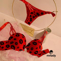 KISS STRING THIN PAD BRA SET