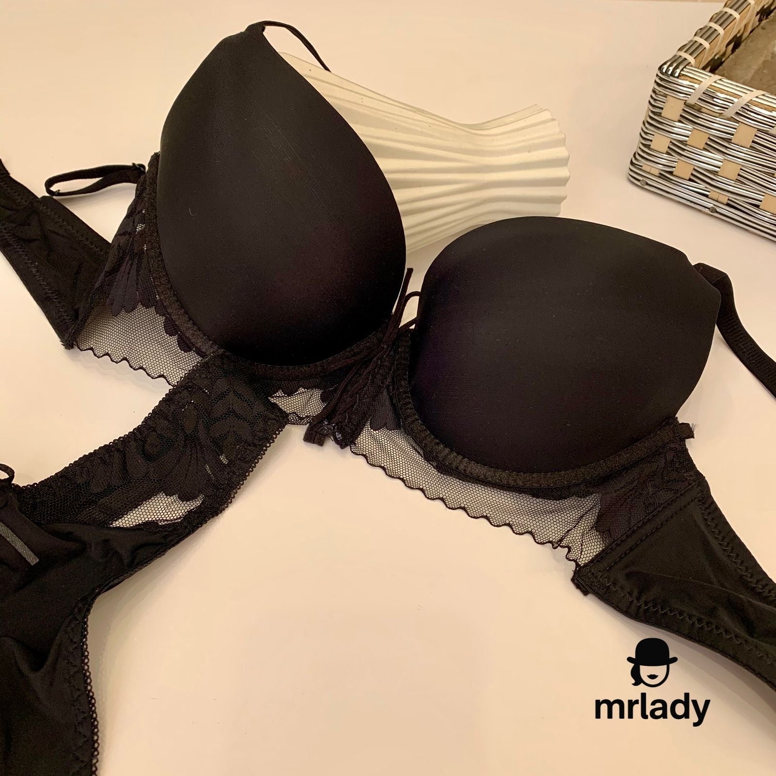 TURKISH SOFT THIN PAD BRA SET