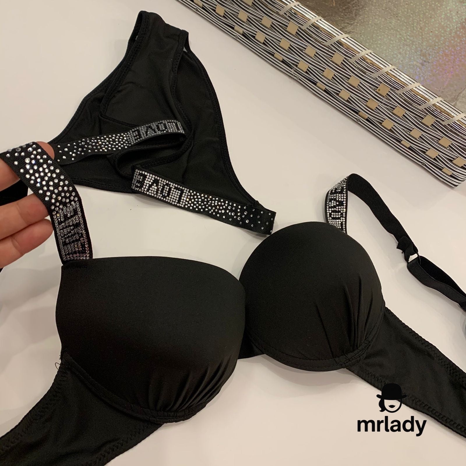 LOVE LIGHT PUSH UP BRA SET