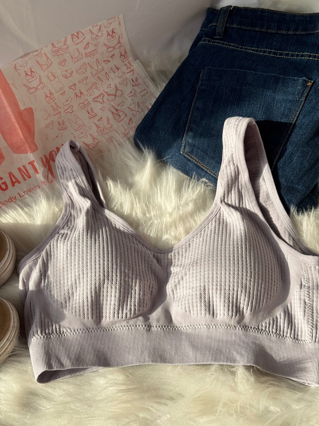 (38-42)Plus Size Sports Bra With Back Hooks