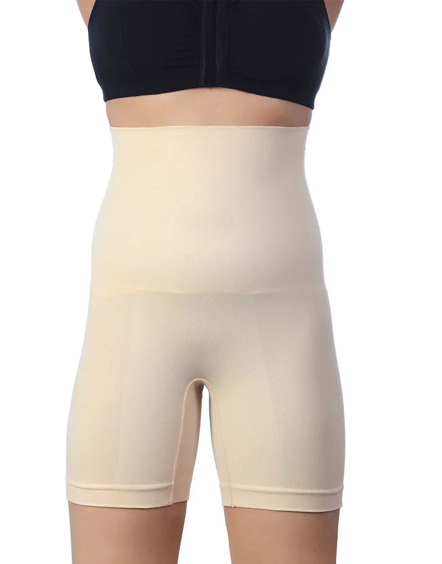 BODY SHAPER SEAMLESS MEDIUM COMPRESSION THIGH SHAPING BRIEF -SKIN