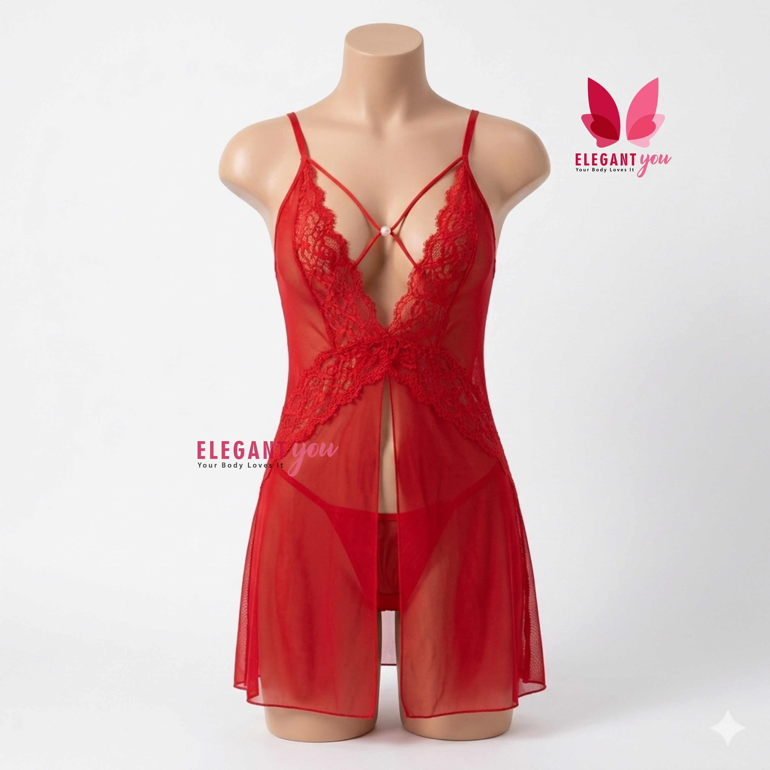 BOLD & SENSUAL Elegant Nighty (8167)