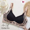 No Rash Seamless Breathable Wireless Push-up Uplift Sports Bra ( PACK OF 3 )