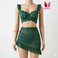 (34-38)Exquisite Lace Halter See Through (W)