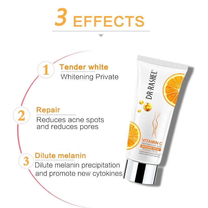 Dr.Rashel Vitamin C Brightening & Anti Aging Whitening Cream for Private Body Parts