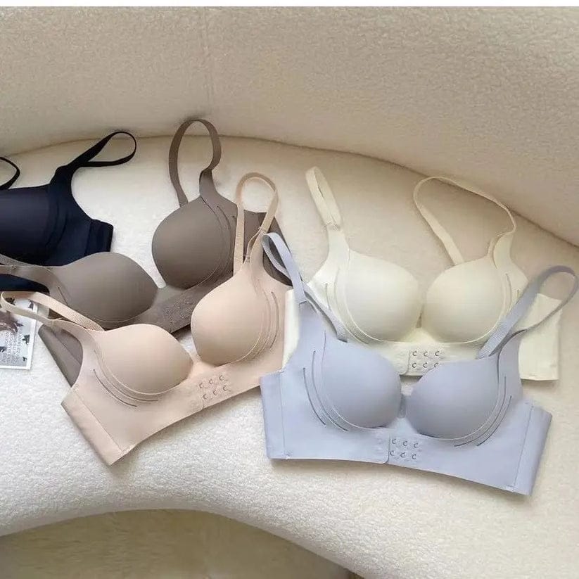 (30-38)b Ultimate Comfort Seamless Cross Posture Correction Anti Saggy Bra [086]