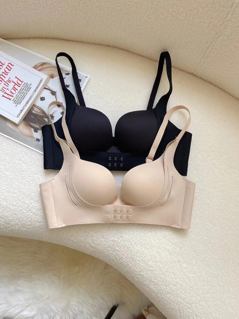(30-38)b Ultimate Comfort Seamless Cross Posture Correction Anti Saggy Bra [086]