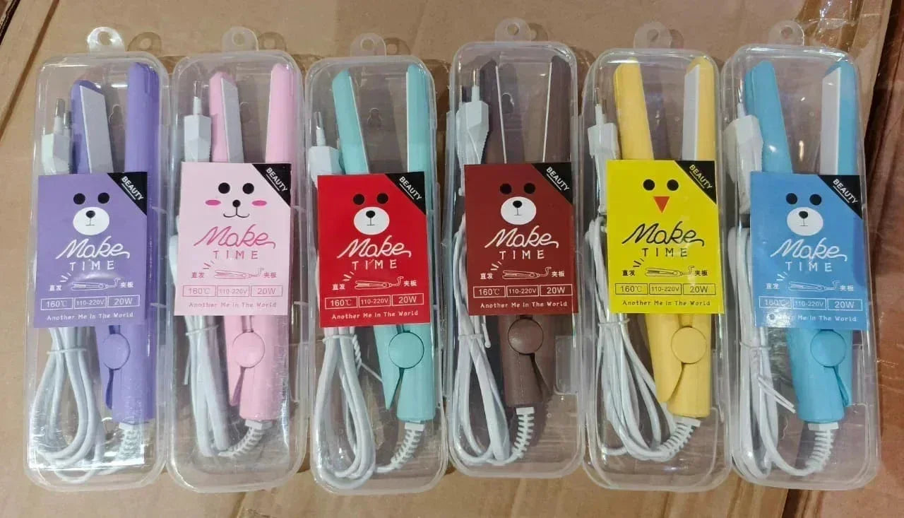 Portable Travel Styling Mini Hair Straightener - Medium Heat
