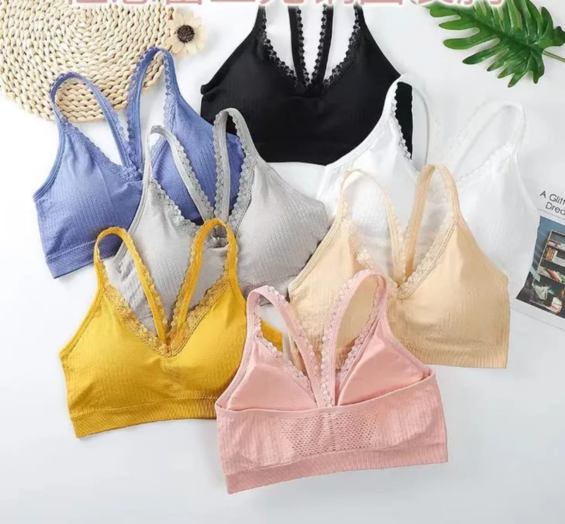 (28-34)Teenagers Sports Bra (058)