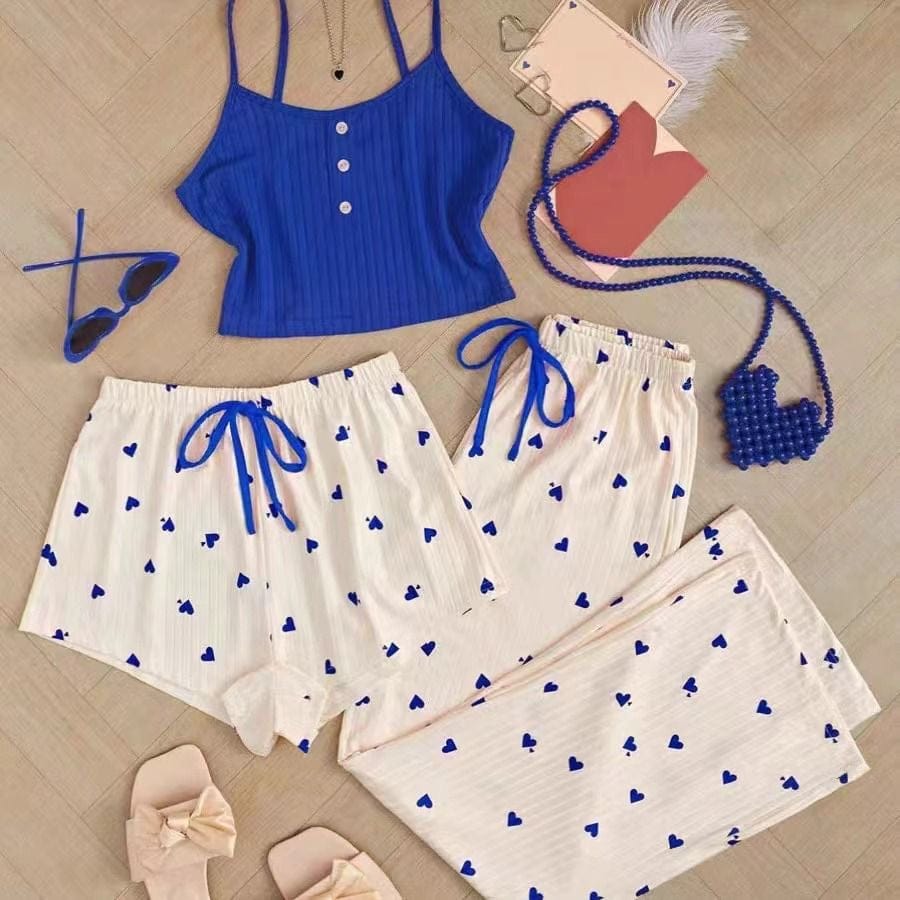 Girls Comfy 3 Piece Sleepwear 25621