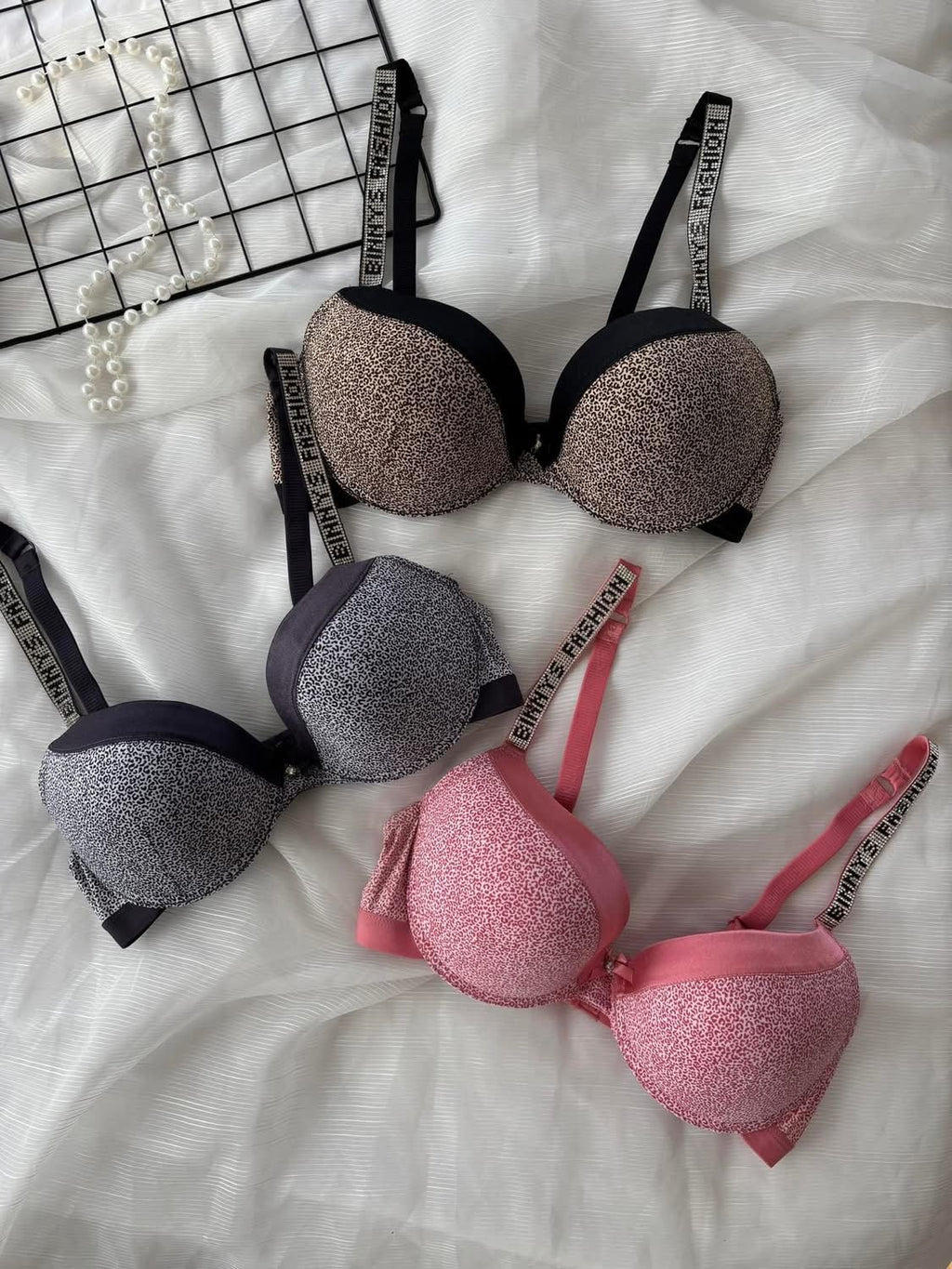 (36-42)C Binny's Thin Pad Plunge Bra (106)