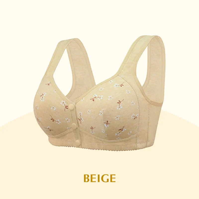 2025 New Anti Sagging Front Open Button Bra