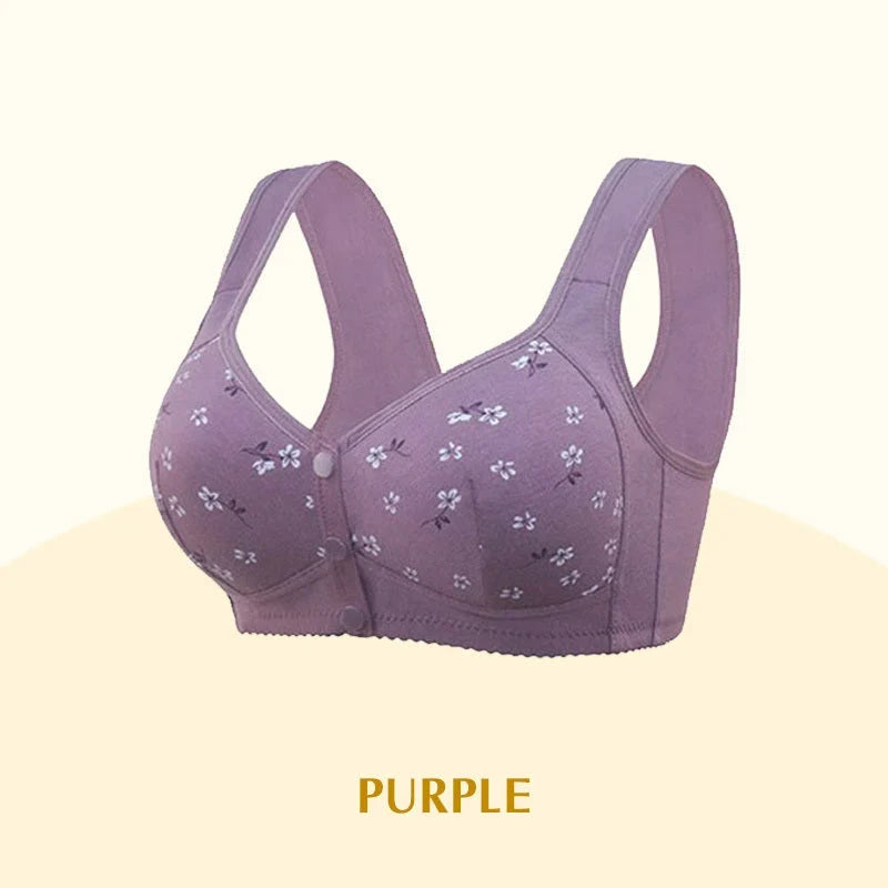 2025 New Anti Sagging Front Open Button Bra