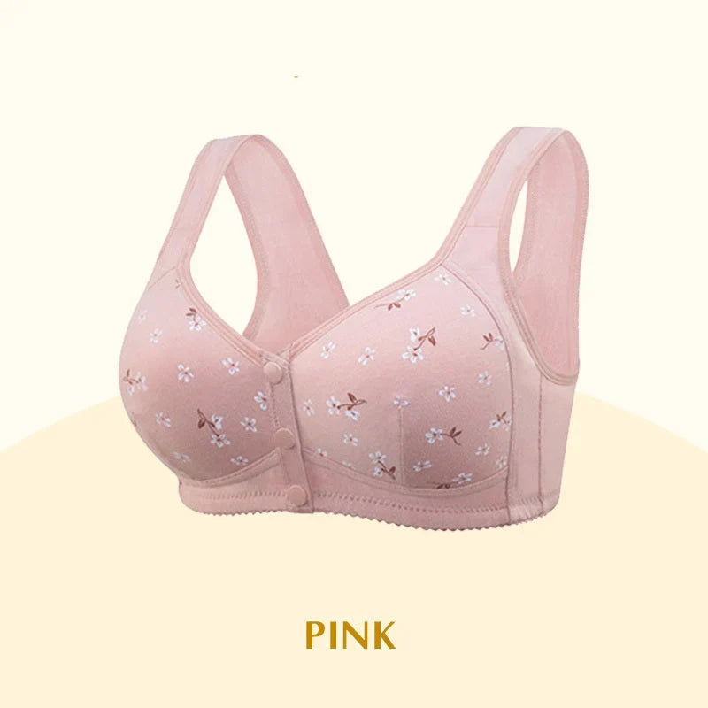 2025 New Anti Sagging Front Open Button Bra