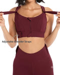 High Impact,A+ Quality, Ultimate Comfort, Sports Bra, Zipper ( Pack of 3 )