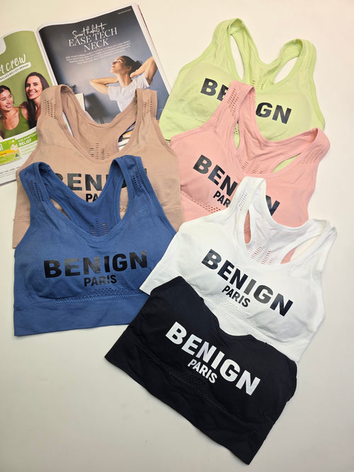 (28-36) Benign ParisWritten Soft Padded Bra