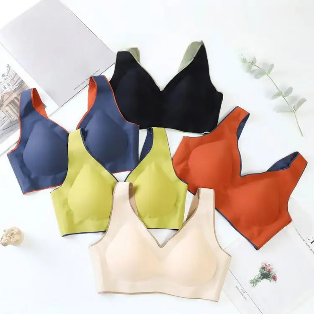 (32-42) Seamless Hand Pushup Super Comfortable Bra Without Wire (086)