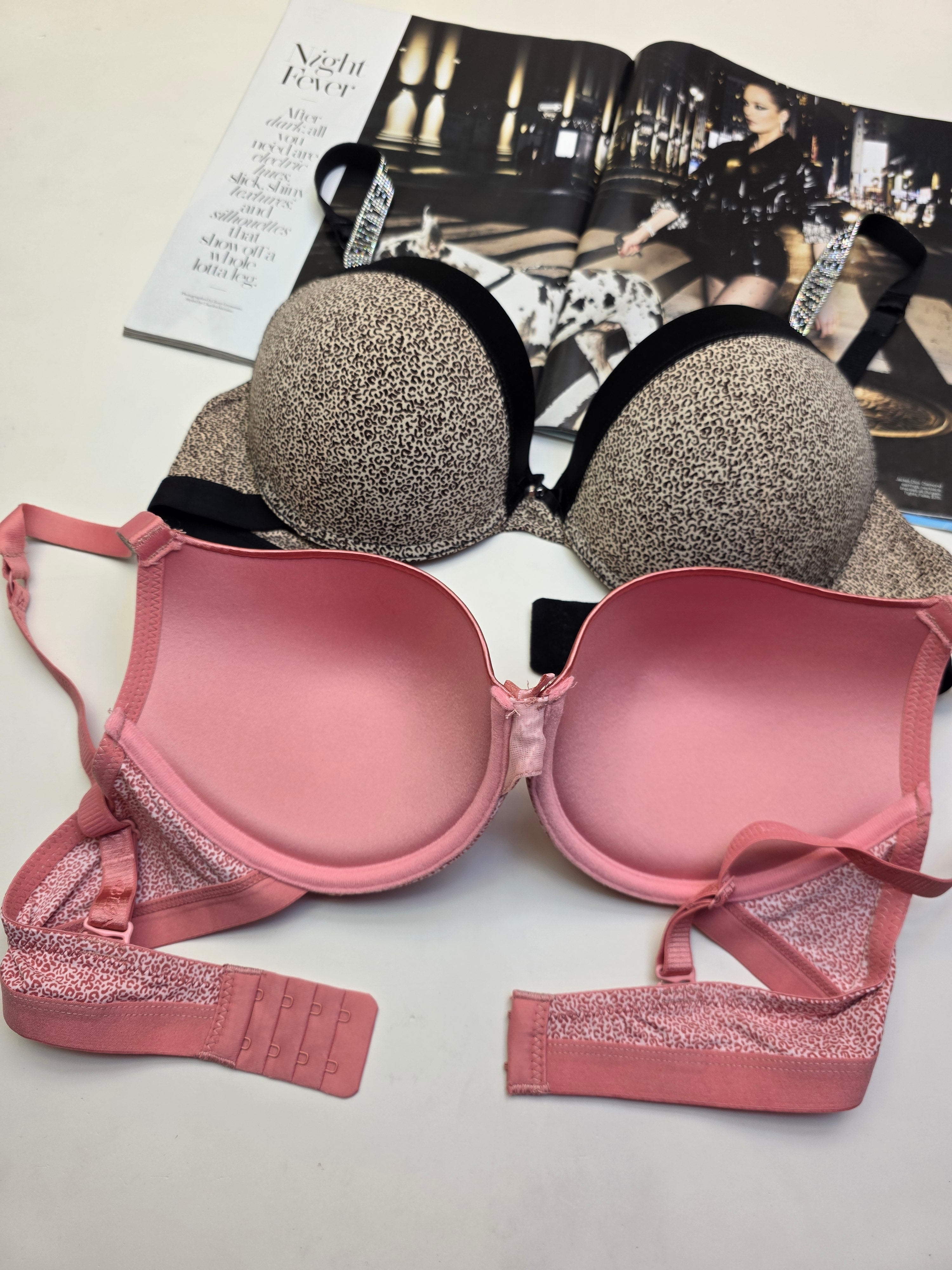 (36-42)C Binny's Thin Pad Plunge Bra (106)