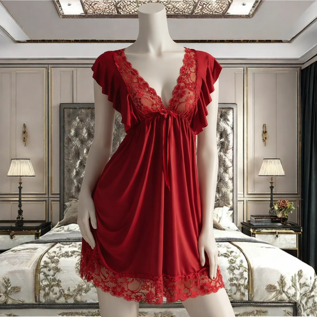Weddings Special Elegant Gown Nighty 35262