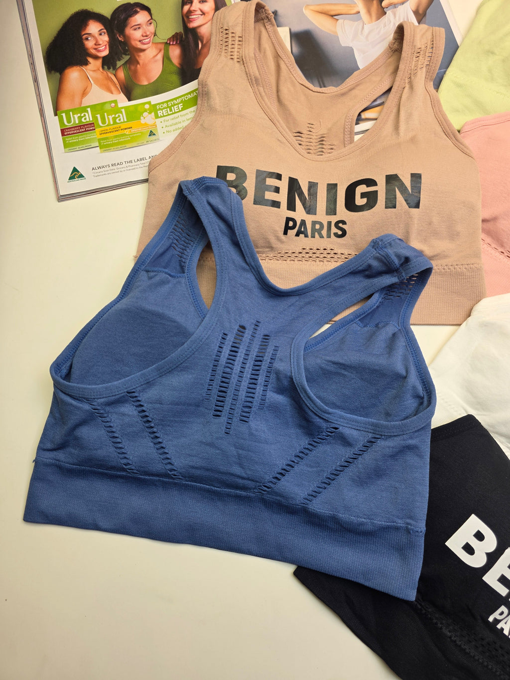 (28-36) Benign ParisWritten Soft Padded Bra