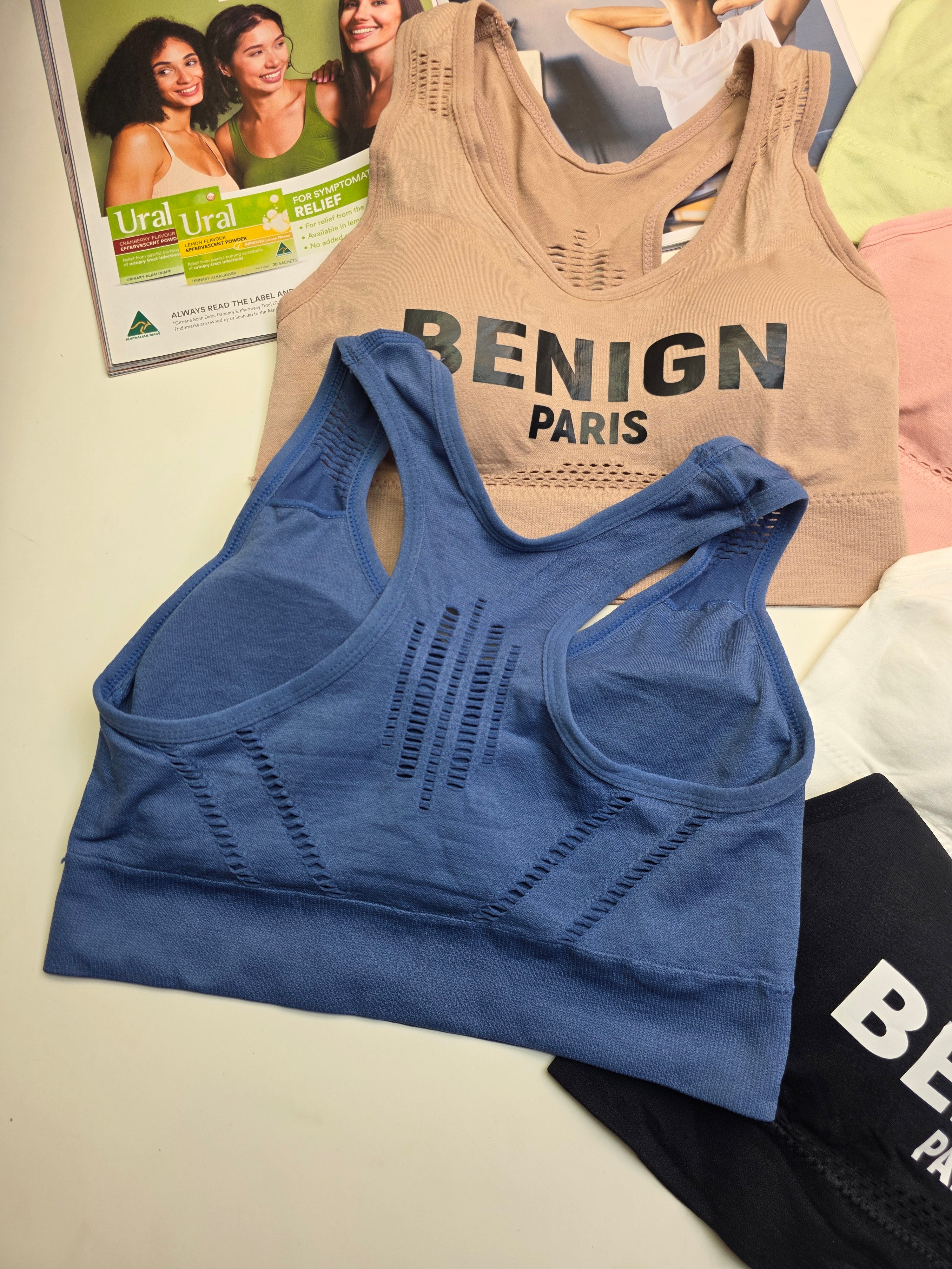 (28-36) Benign ParisWritten Soft Padded Bra