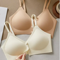 (32-38)b Seamless Front Button|Feeding Soft Comfort Jelly Bra